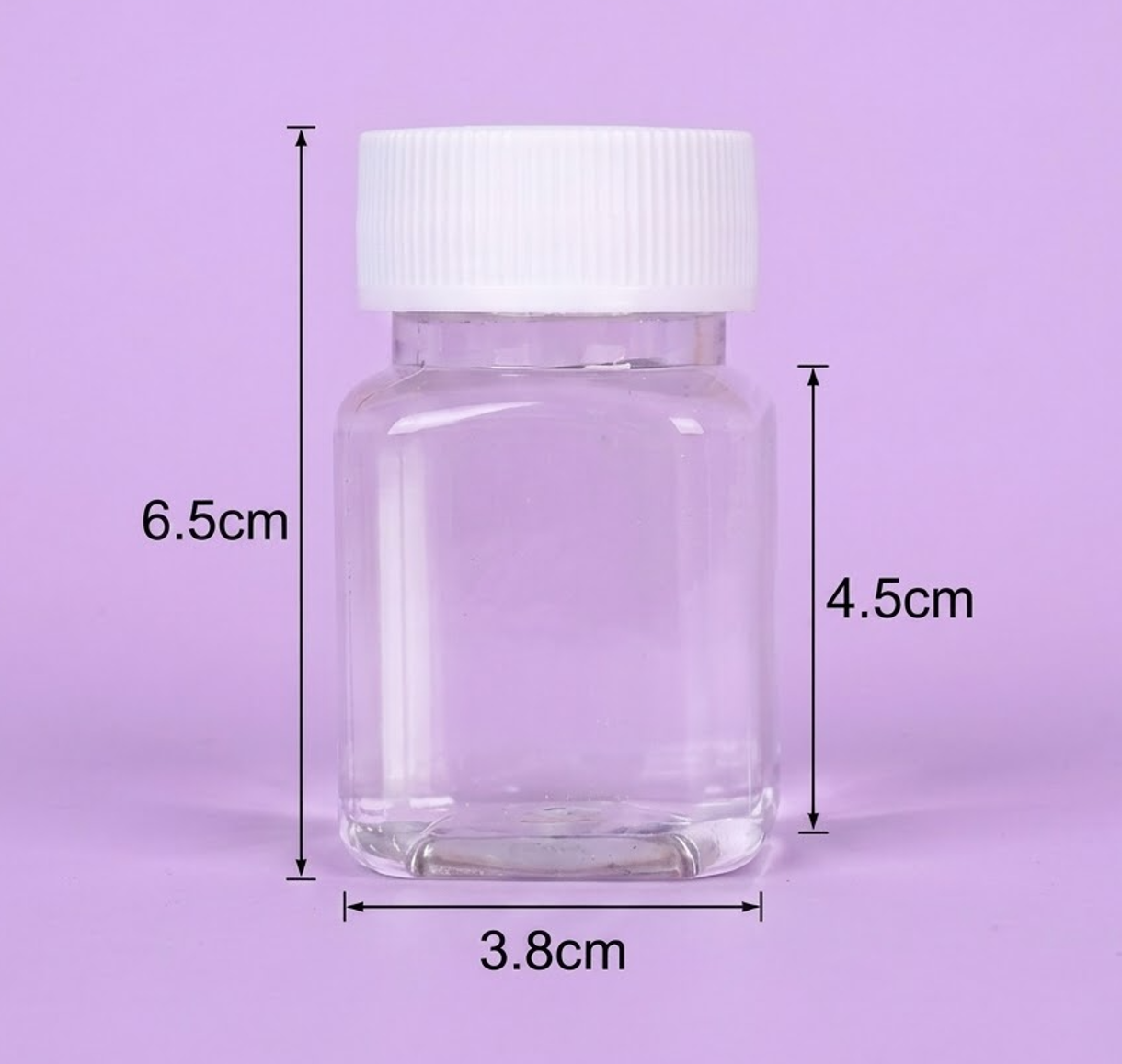 Fuse Beads Storage Bottles & Organizer — Crystal Clear | Color Labels | Cat Ear Boxes