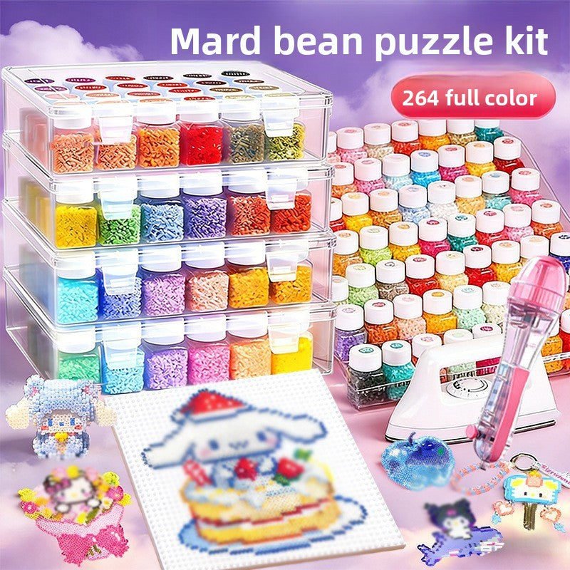Bottled bean set 264 colors full set of fuse beads kit package