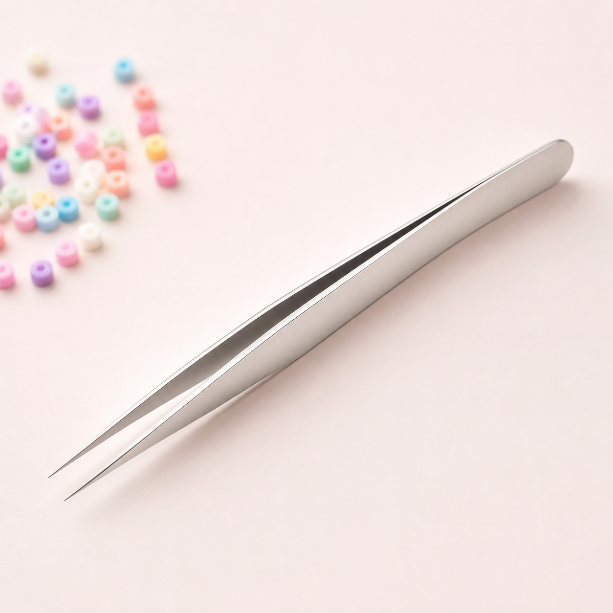 Pixology precision stainless steel tweezers for mini fuse beads
